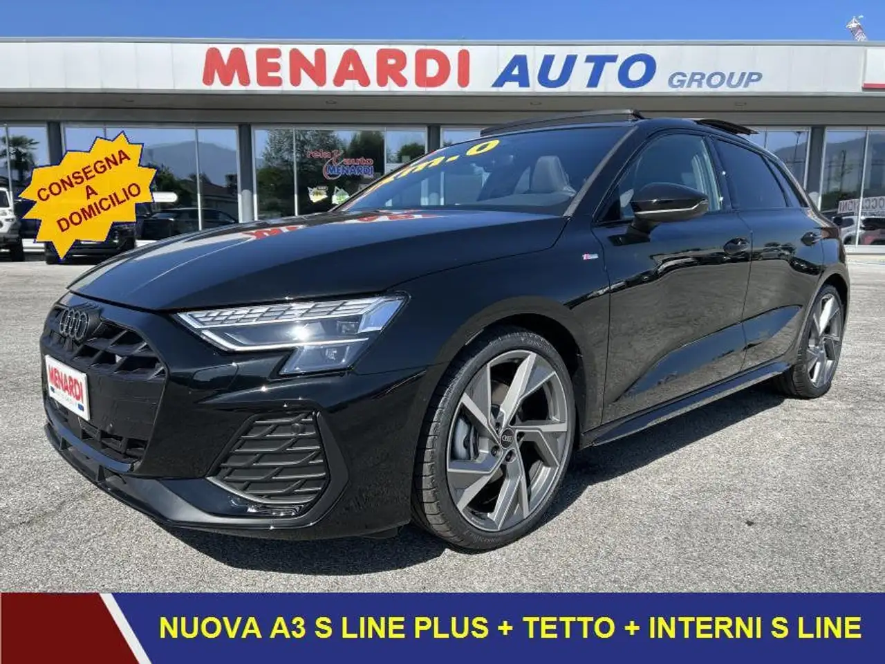 Audi A3 SPB 35 TDI S Tronic S line edition S-LINE + TETTO + INTERNI S LINE — photo 1 of 15