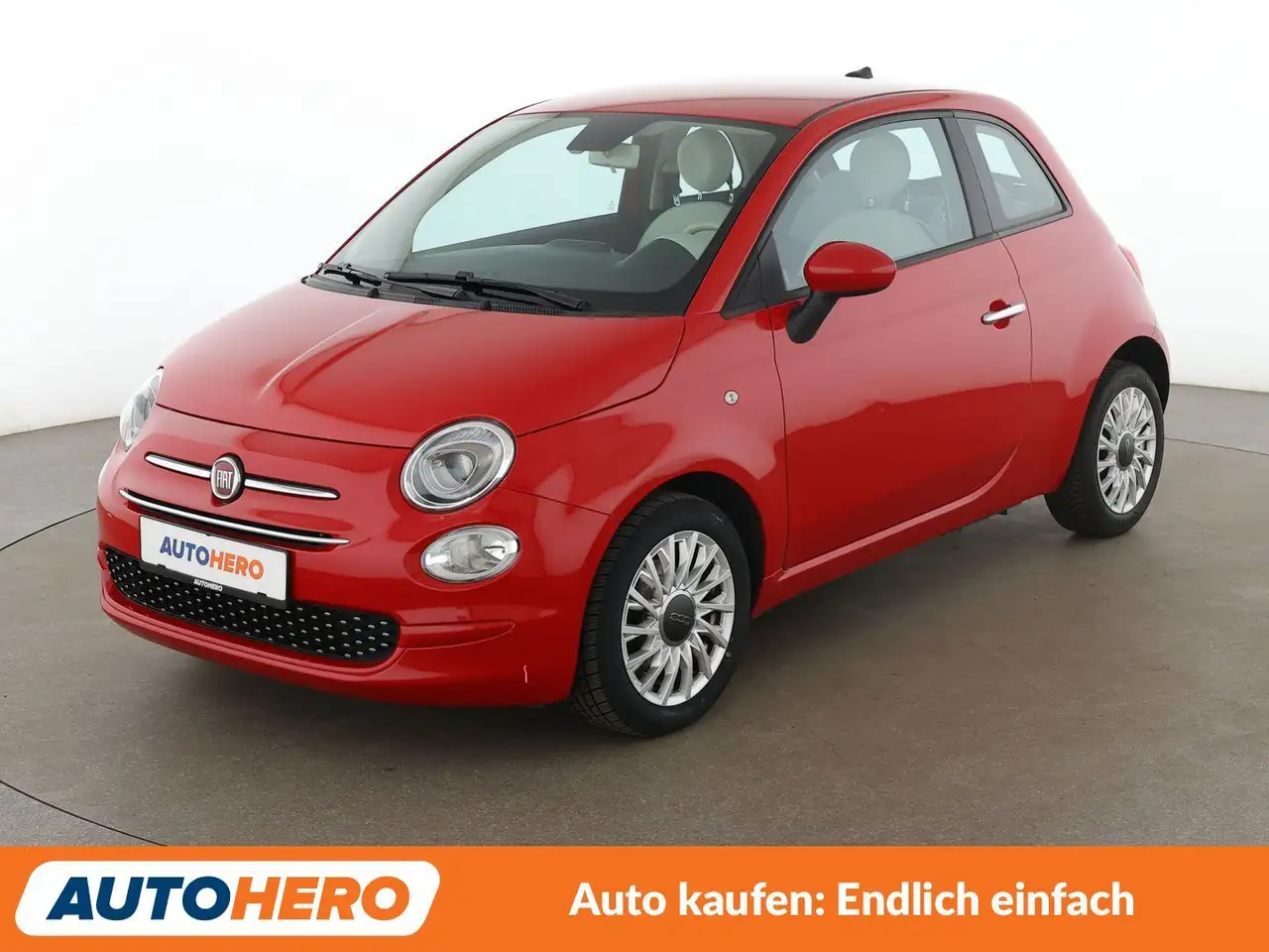 Fiat 500 1.2 Lounge Aut.*NAVI*PDC*SHZ*KLIMA*GARANTIE* — photo 1 of 15