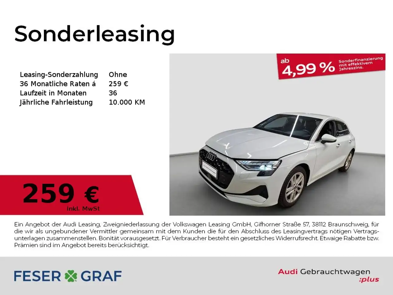 Audi A3 Sportback Advanced virt.Cockpit/LED/Navi plus — photo 1 of 10