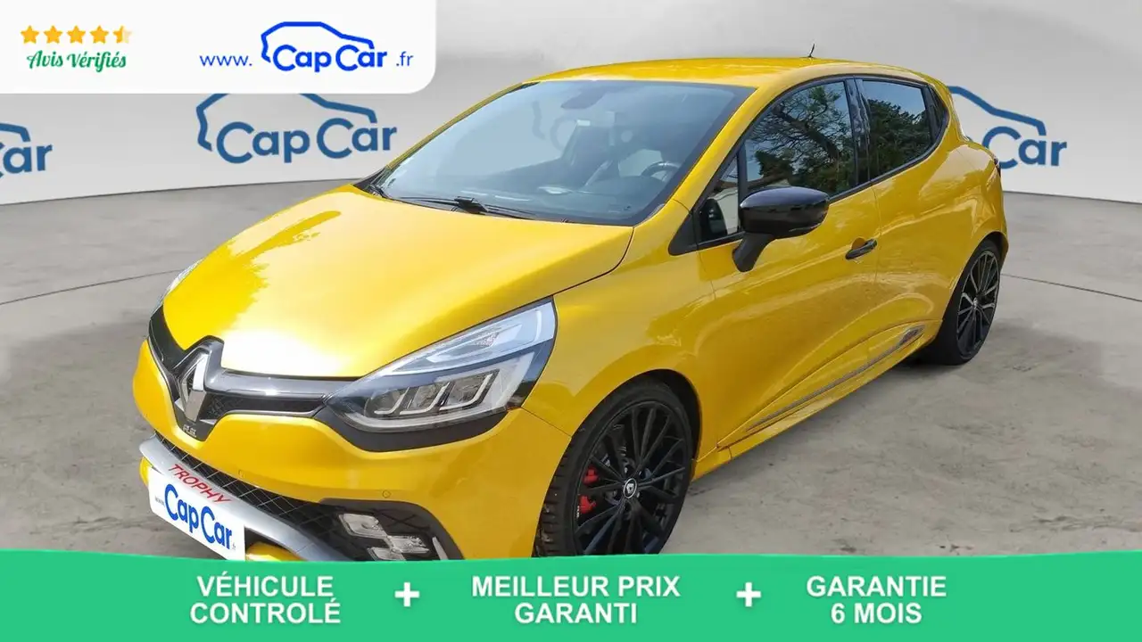 Renault Clio RS IV 1.6 Turbo 220 EDC6 Trophy - Automatique — photo 1 of 29