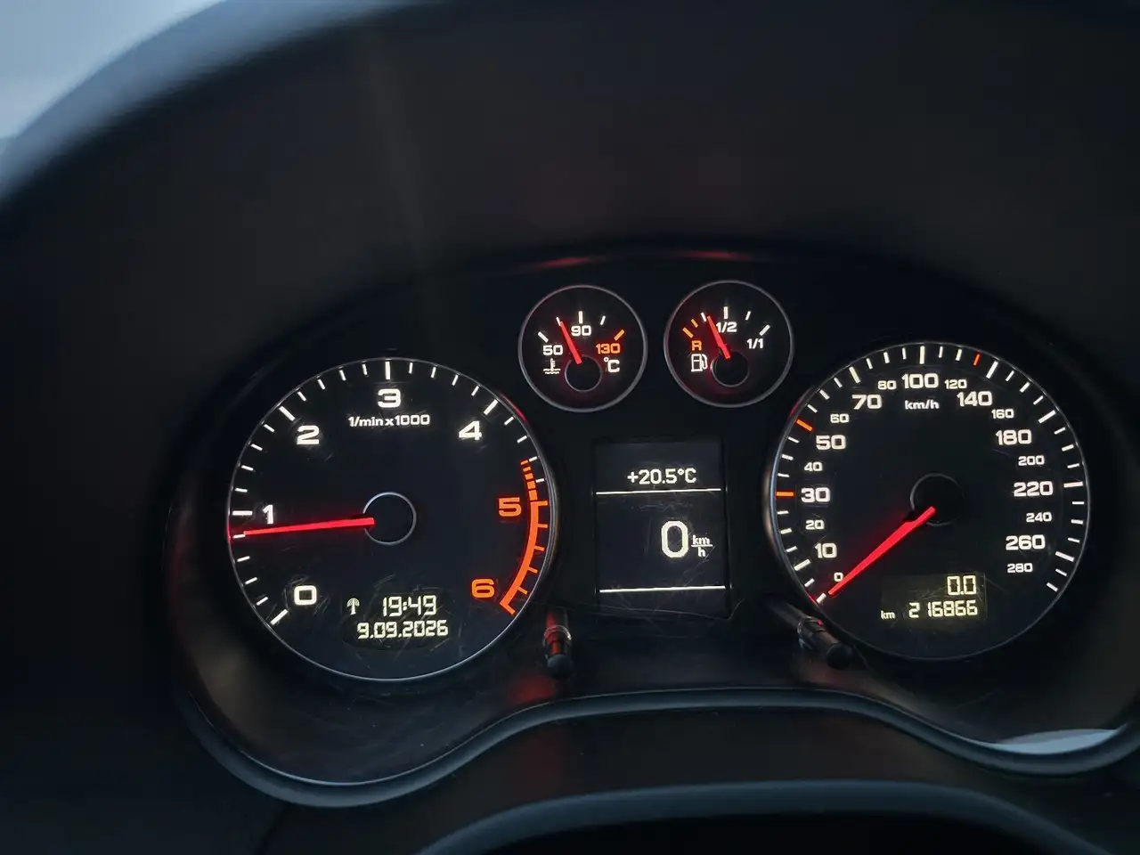 Audi A3 Sportback 1.6 tdi Ambiente 90cv — photo 1 of 15