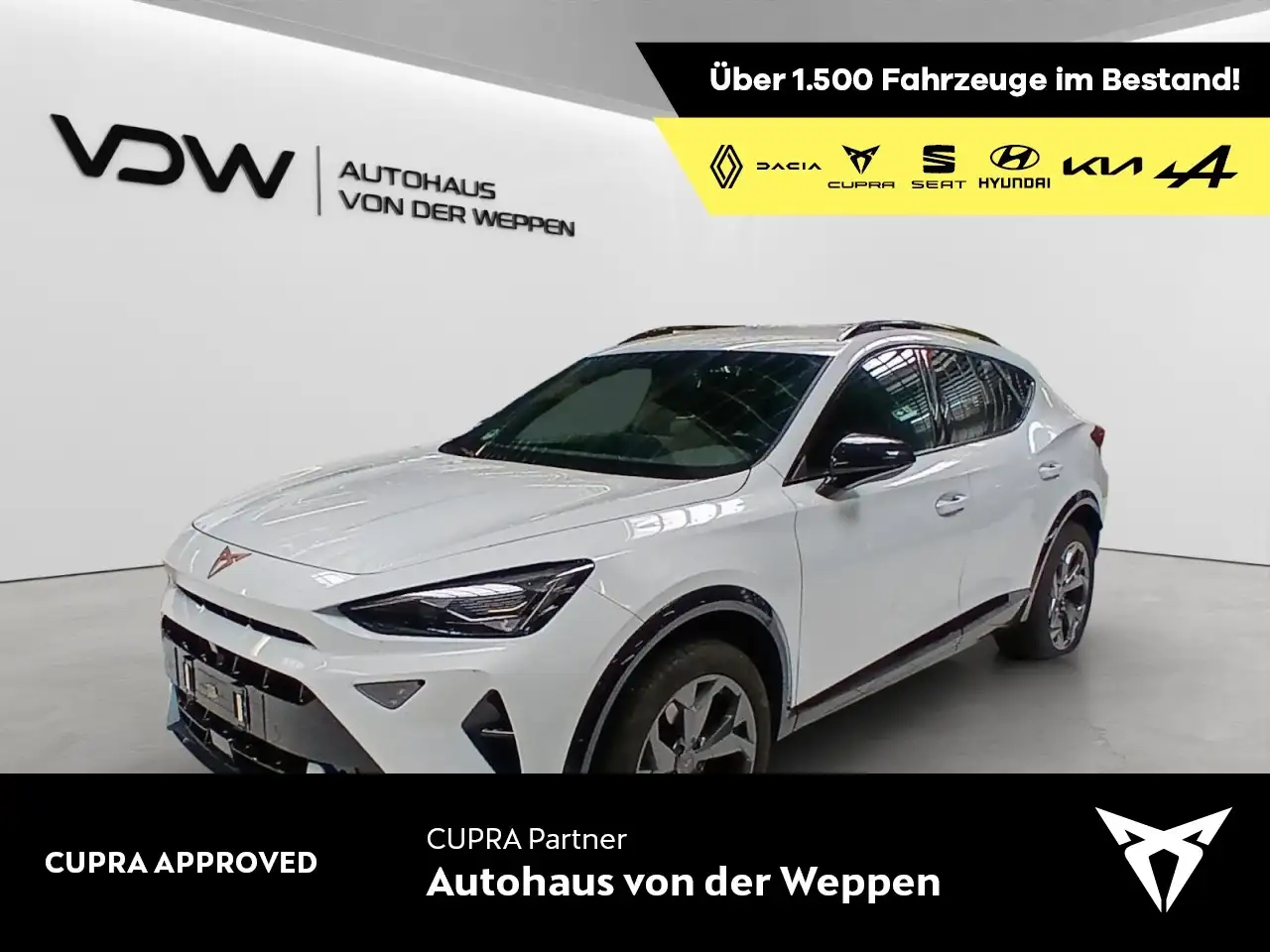 CUPRA Formentor 1.5 eTSI WinterPaket Klima Navi Einparkhilfe — photo 1 of 15