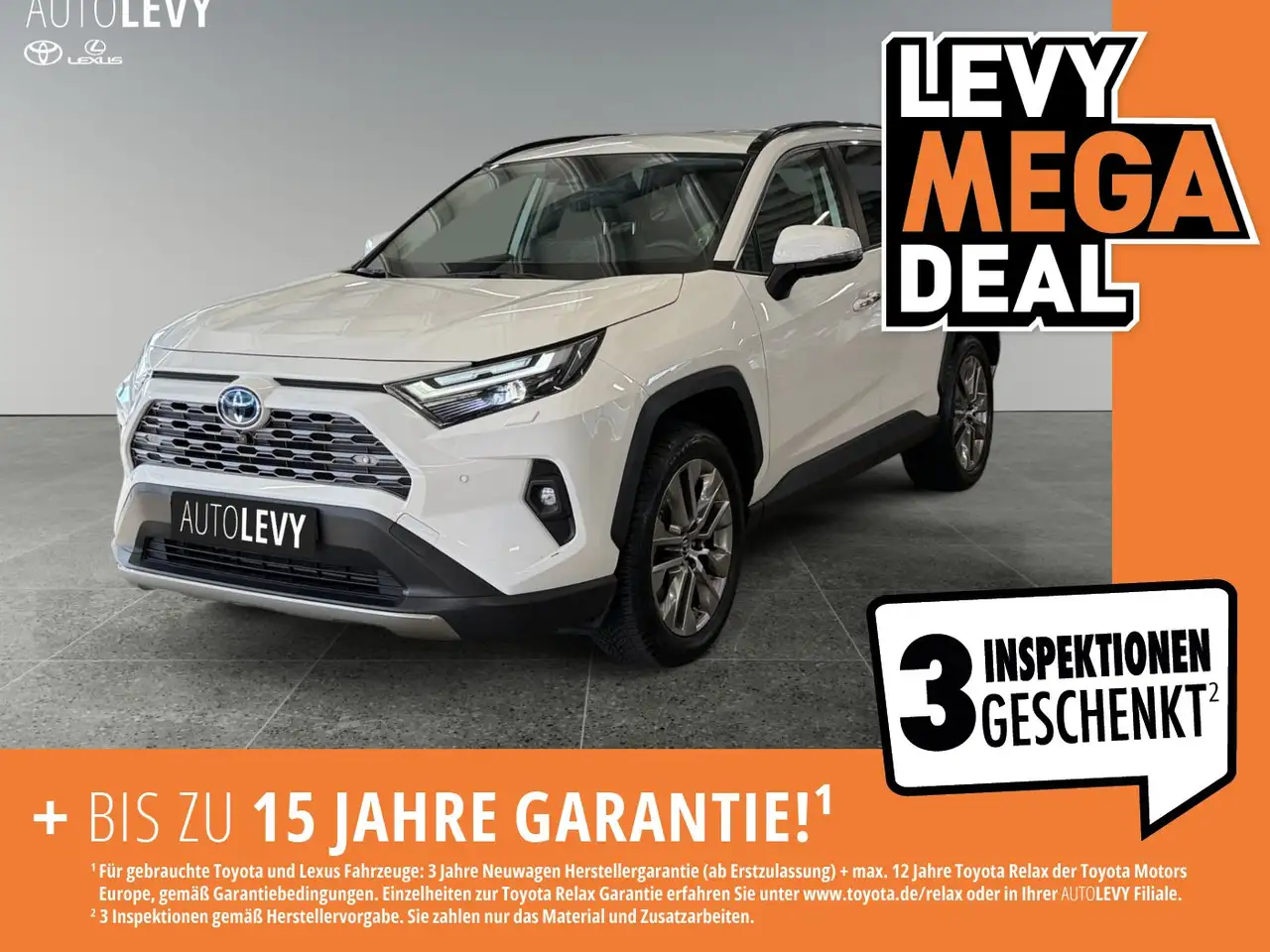 Toyota RAV 4 RAV4 2.5 Hybrid Lounge JBL+Memory+Leder+360Kamera — photo 1 of 15