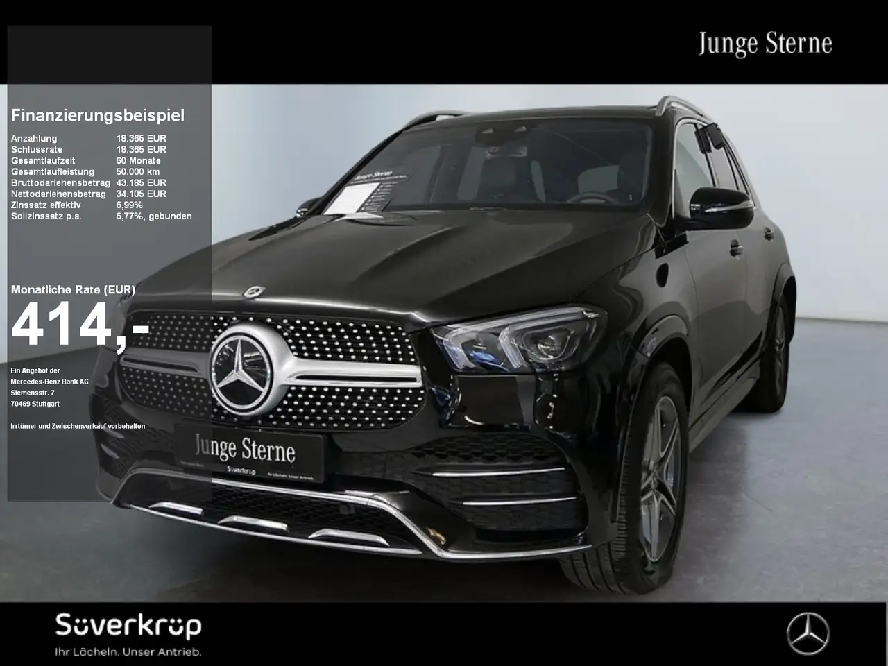 Mercedes-Benz GLE 300 d 4M AMG WIDE KAMERA PANO SPUR PDC SHD — photo 1 of 23