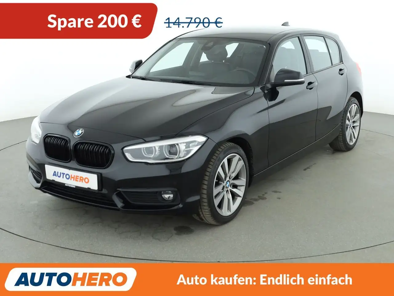 BMW 118 118i Advantage Aut.*NAVI*TEMPO*PDC*SHZ*LIM* — photo 1 of 27