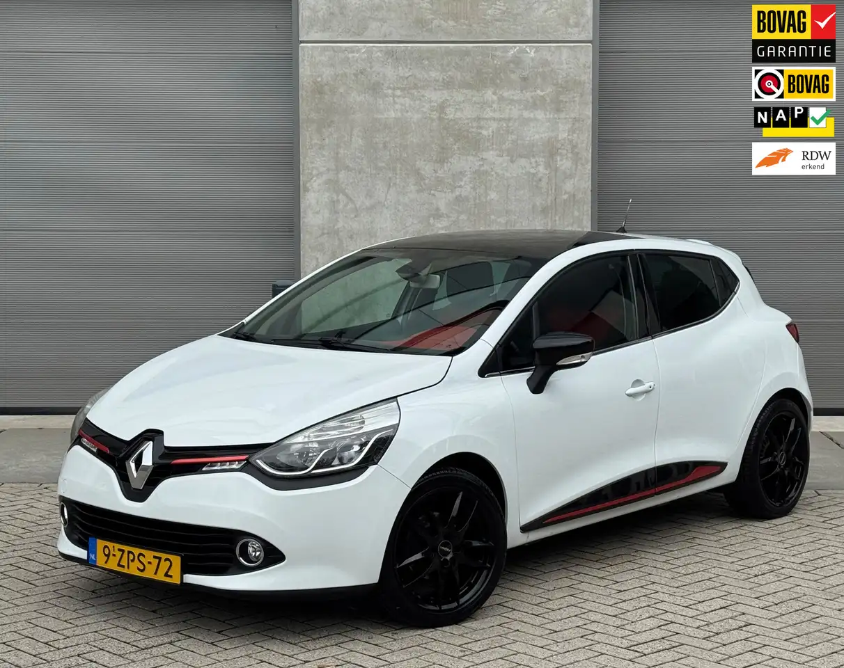 Renault Clio 1.2 TCe 120pk AUT 2015 Wit PANO|CAMERA|NAP|CLIMA — photo 1 of 24