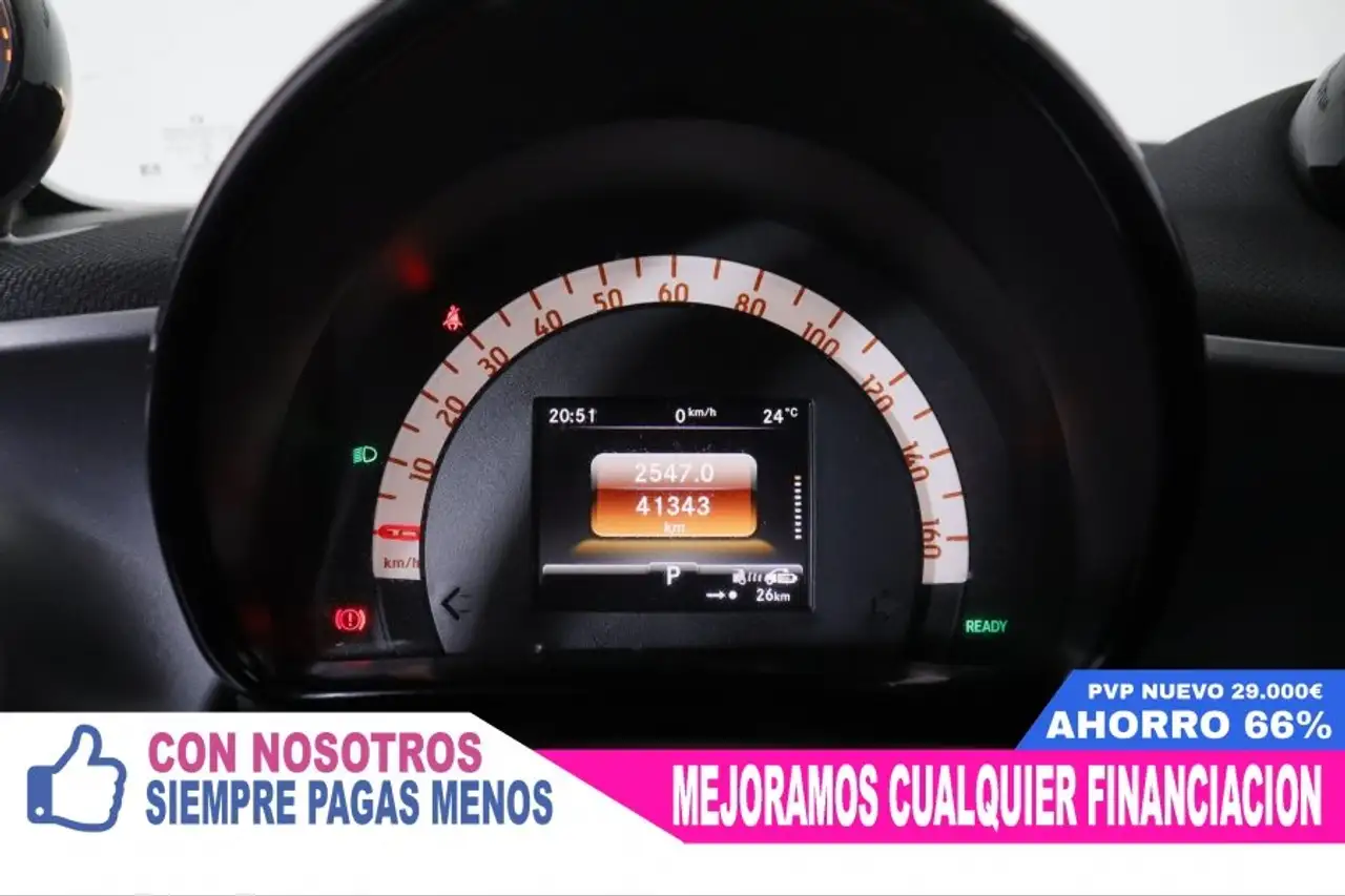 smart forTwo ELECTRICO COUPE 82CV PRIME AUTO 3P # TECHO PANORAM — photo 1 of 7