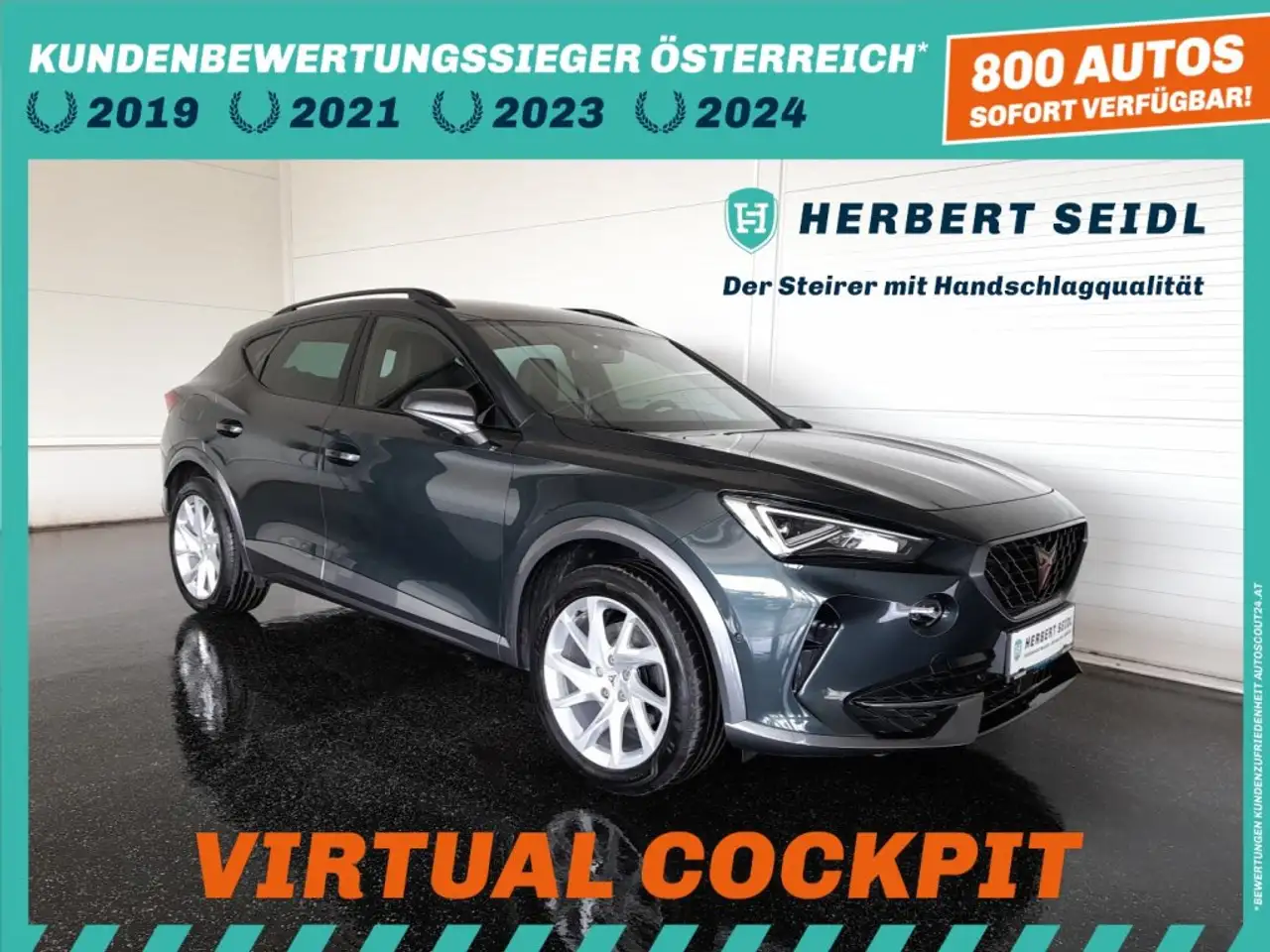 CUPRA Formentor PHEV DSG *VOLL-LED MIT DYN BLINKER & FLA / VIRTUELL / NAVI / KAMERA / ACC / KEYLESS* — photo 1 of 20