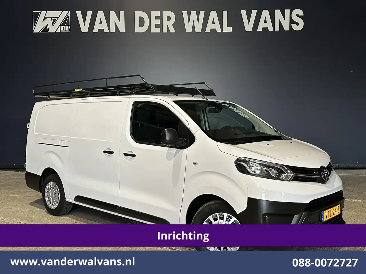 Toyota Proace Worker 2.0 D-4D 145pk L3H1 Inrichting Euro6 Airco — photo 1 of 18