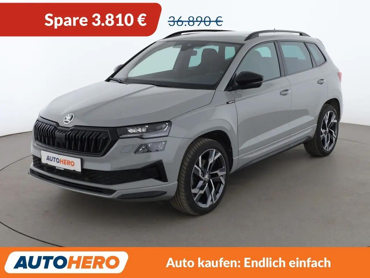 Skoda Karoq 2.0 TSI Sportline 4x4 Aut.*NAVI*LED*ACC* — photo 1 of 34