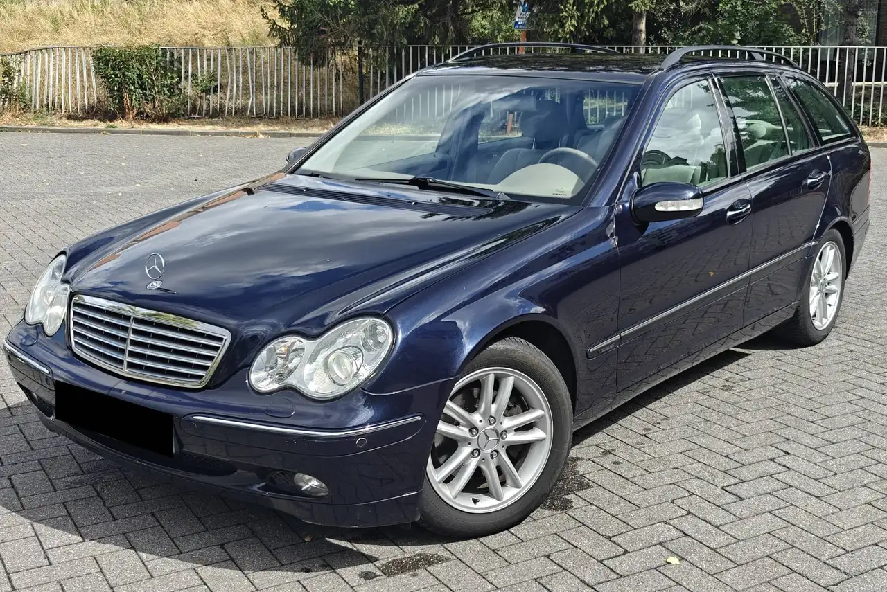 Mercedes-Benz C 180 C180K W203 Elegence Break 2003 183Km Bi-Xenon Airco Euro 4 CT BLANCO — photo 1 of 15