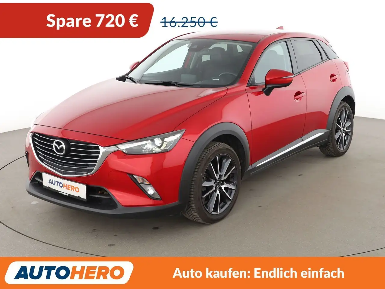 Mazda CX-3 2.0 Sports-Line Aut.*NAVI*TEMPO*PDC*SHZ* — photo 1 of 25