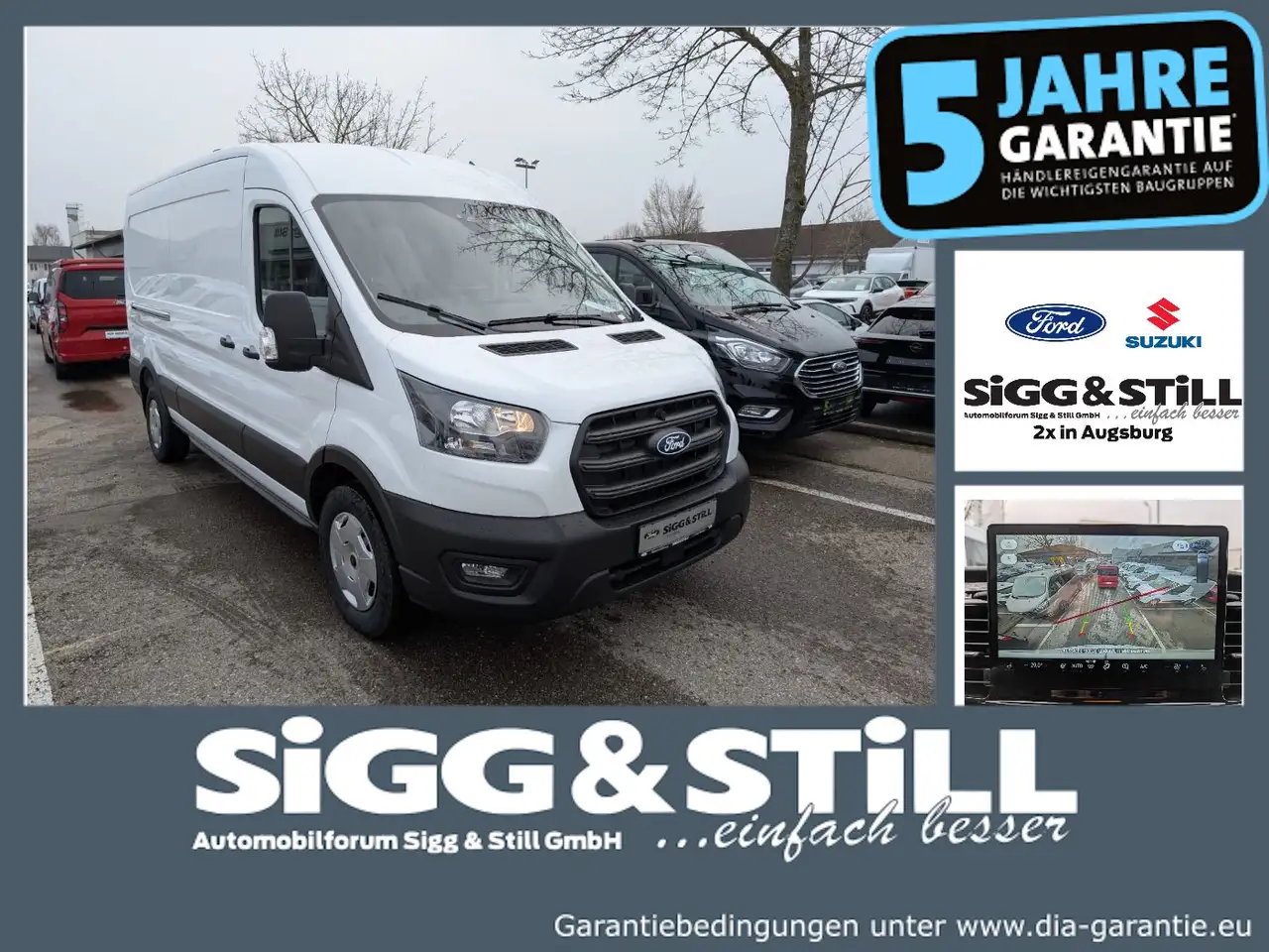 Ford Transit Kasten 350 L3 Trend AHK*SHZ*PDC*CAM*SYNC4 — photo 1 of 15