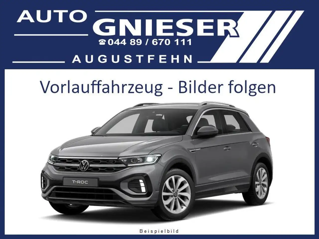 Volkswagen T-Roc 1.5 TSI DSG R-Line ACC/APP/LED/SHZ/PDC/KAM 110 ... — photo 1 of 2