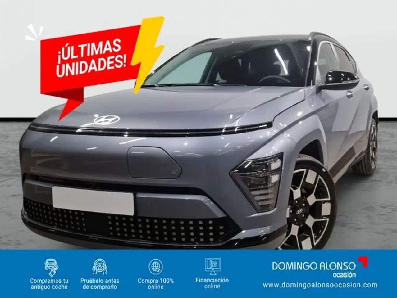 Hyundai KONA Nuevo Eléctrico 150 kW (204 CV) Blackline 19" MY — photo 1 of 6