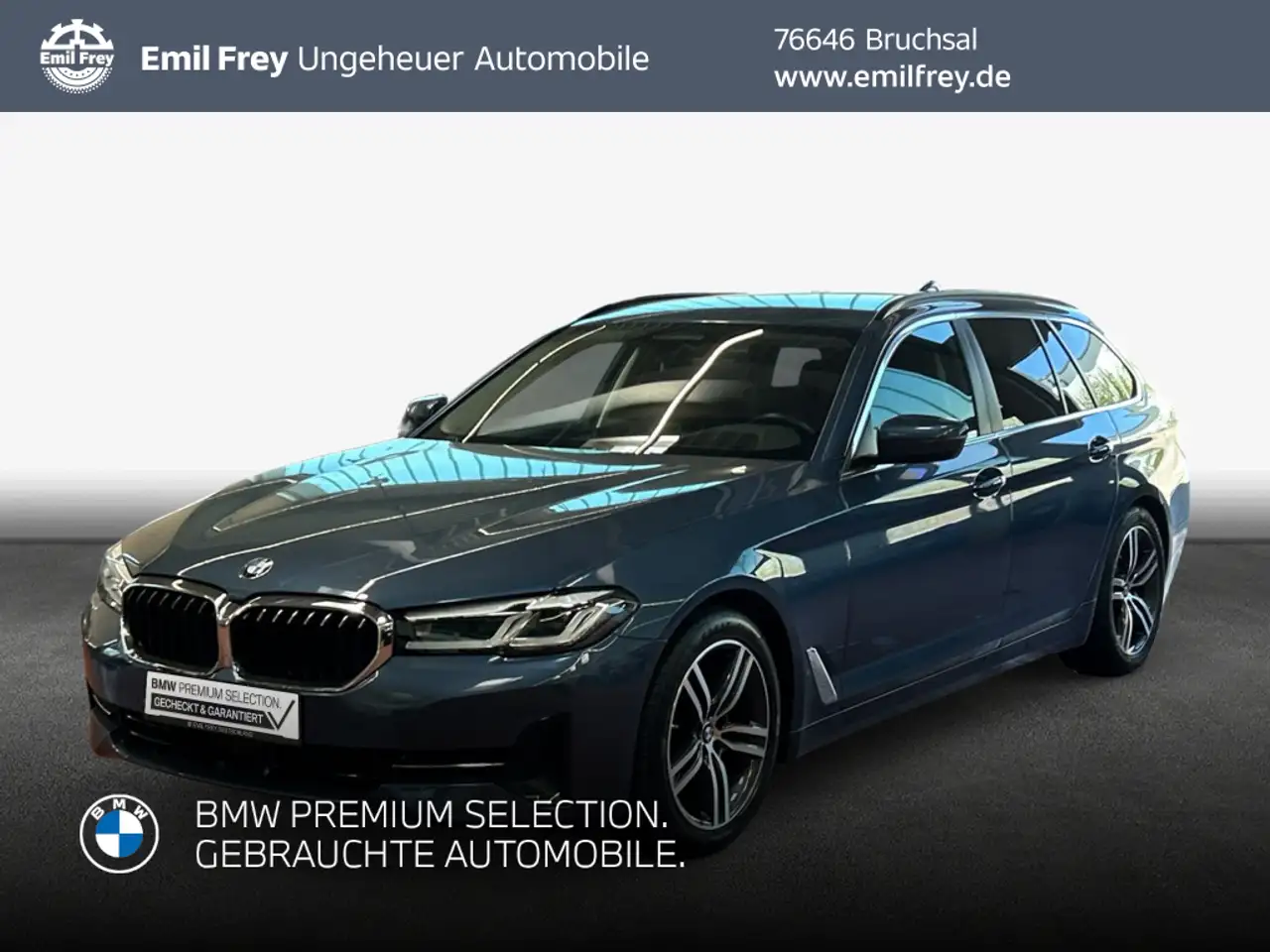 BMW 520 d Touring Aut., SHZ, Standheizung, LED — photo 1 of 22
