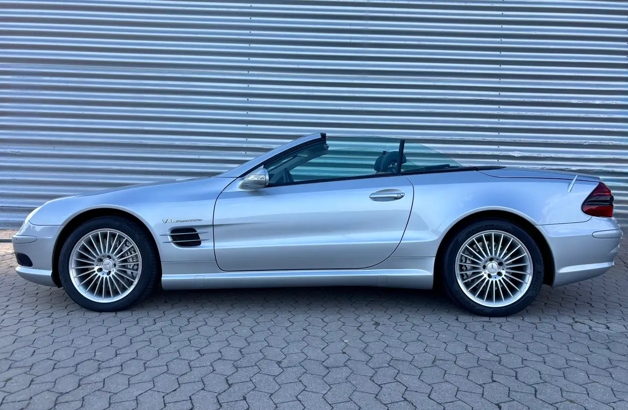 2002 Mercedes-Benz SL 55 AMG Saisonfahrzeug aus 2.Hand XENON LEDER BRD Fzg., photograph 7