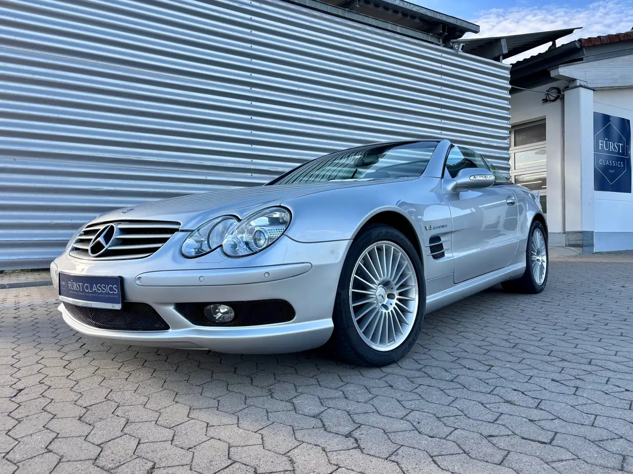 2002 Mercedes-Benz SL 55 AMG Saisonfahrzeug aus 2.Hand XENON LEDER BRD Fzg., photograph 3