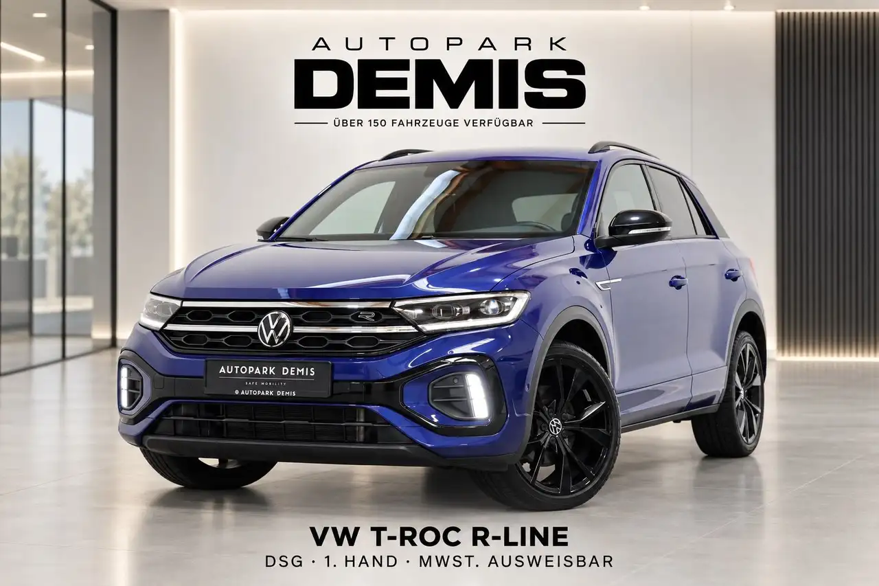 Volkswagen T-Roc R-Line 1.5 TSI DSG/BLACK/IQ/19ZOLL/AHK/KAM — photo 1 of 32