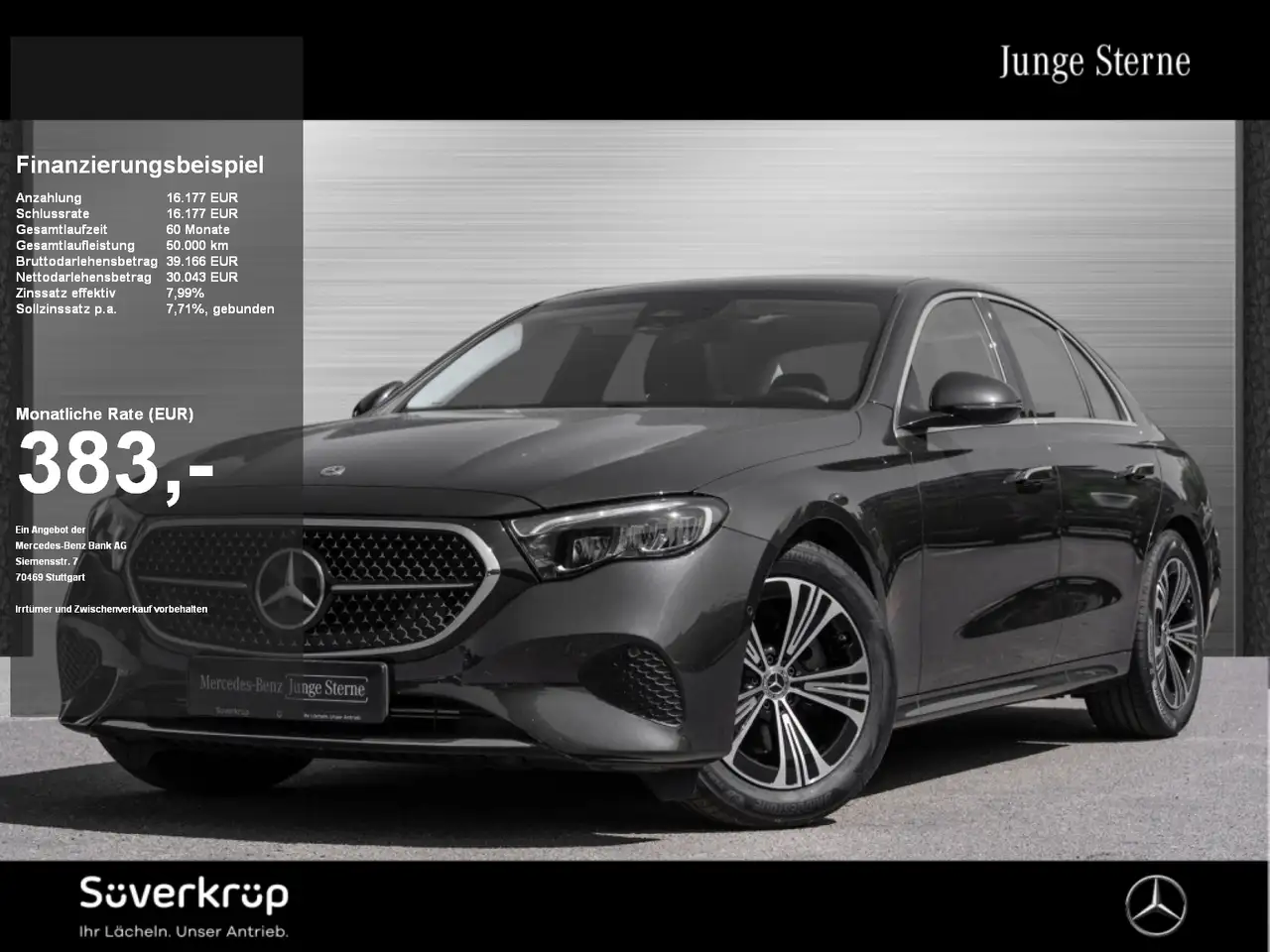 Mercedes-Benz E 220 d , AVANTGARDE DISTR KAMERA PANO SPUR PDC — photo 1 of 15