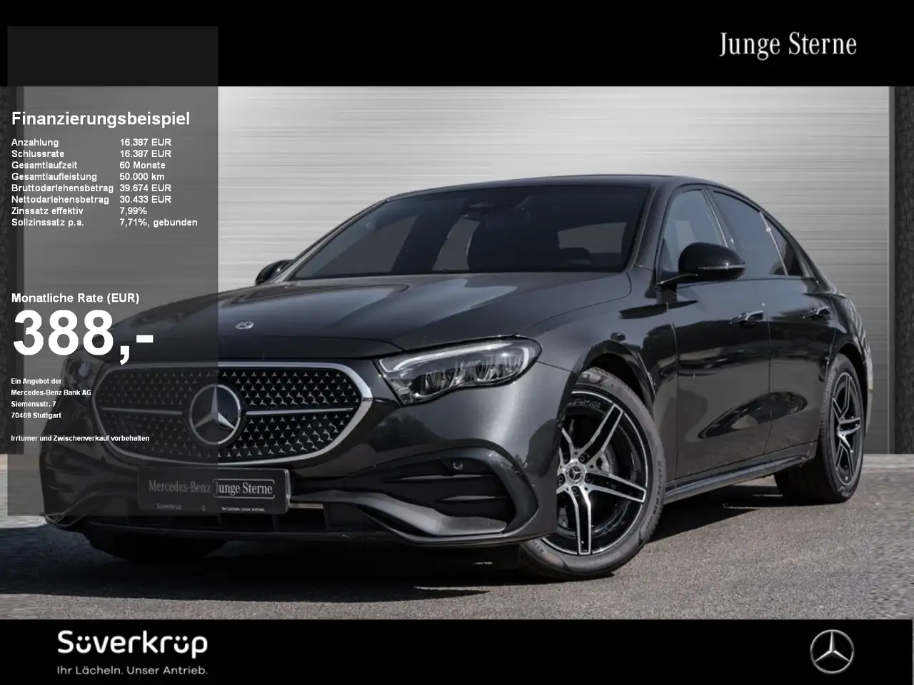 Mercedes-Benz E 200 , AMG NIGHT DISTR KAMERA SPUR PDC SHZ — photo 1 of 15