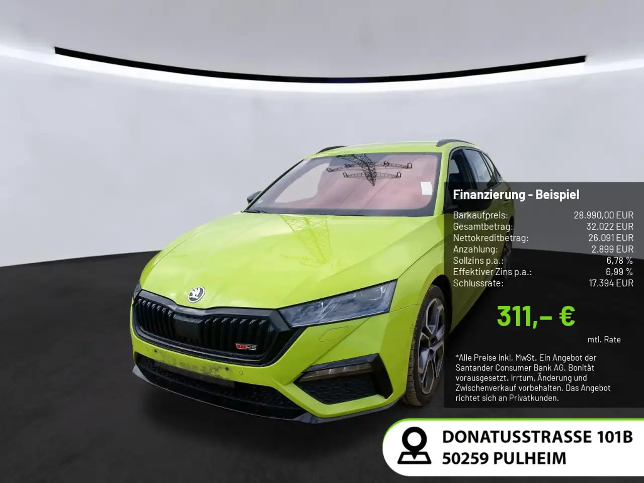 Skoda Octavia Combi 1.4 TSI iV RS ACC HUD LED NAVI — photo 1 of 14
