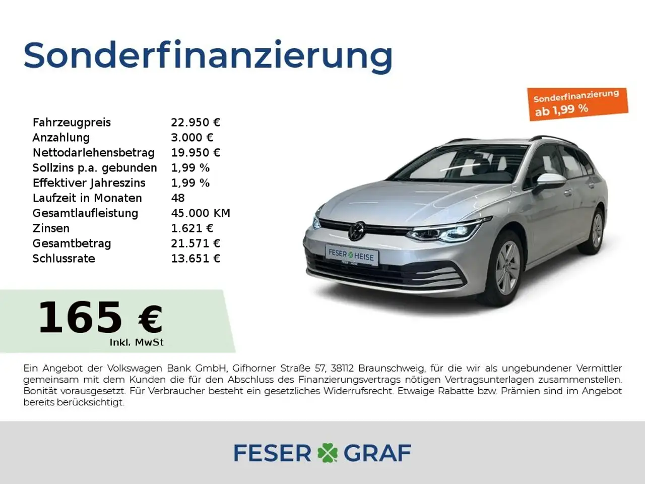 Volkswagen Golf Variant Life 1.5 eTSI DSG/LED/Sitz.-Lenkrad — photo 1 of 20