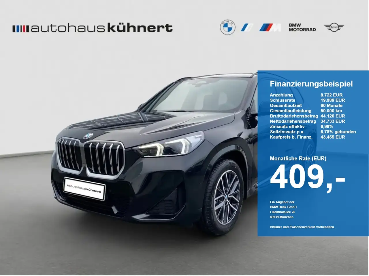 BMW X1 sDrive 18d ///M-Sport LED SpurAss AHK Navi RFK — photo 1 of 15