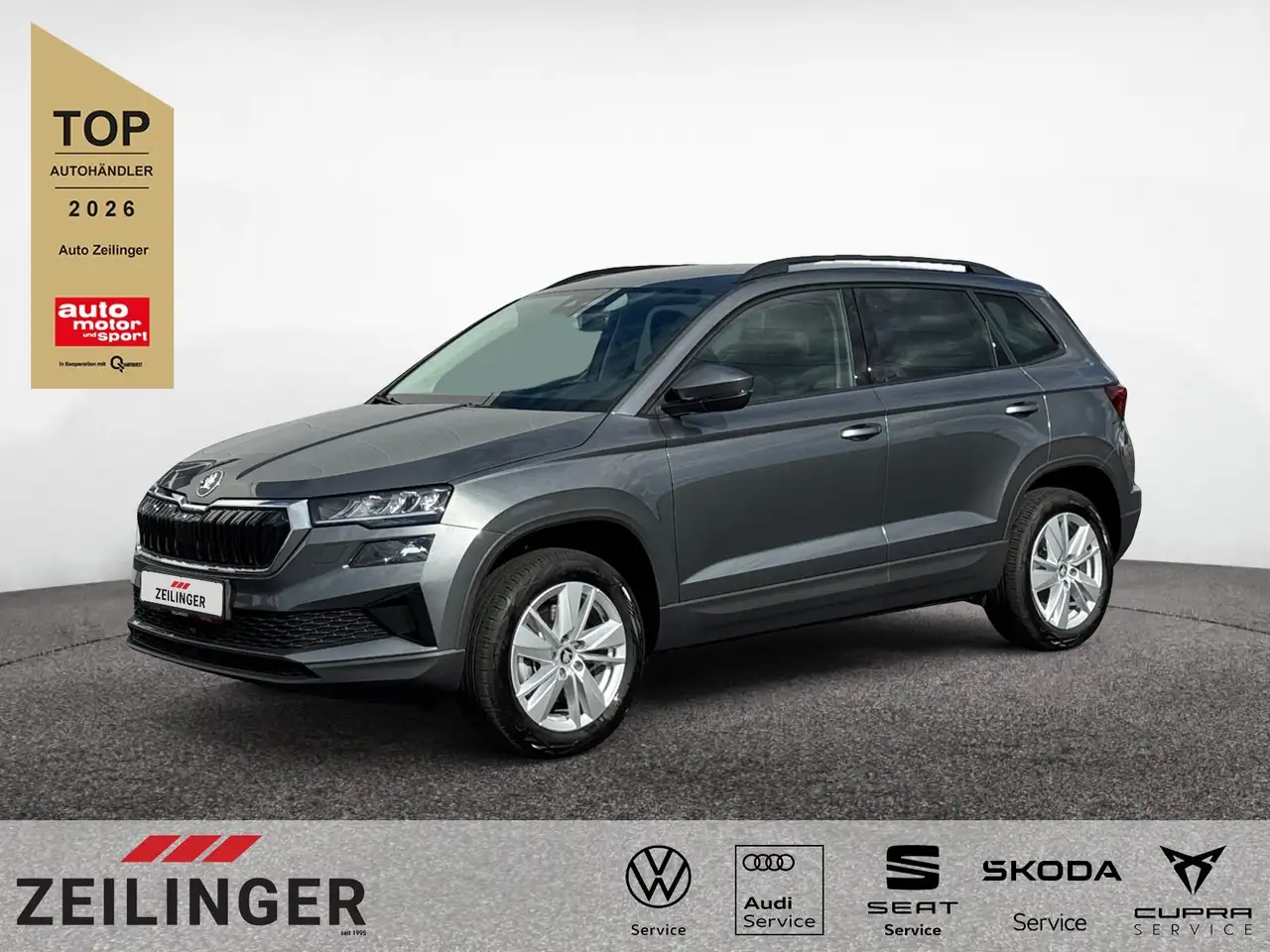 Skoda Karoq Selection TDI DSG|AHK|4J. GARANTIE|el.HECK — photo 1 of 18