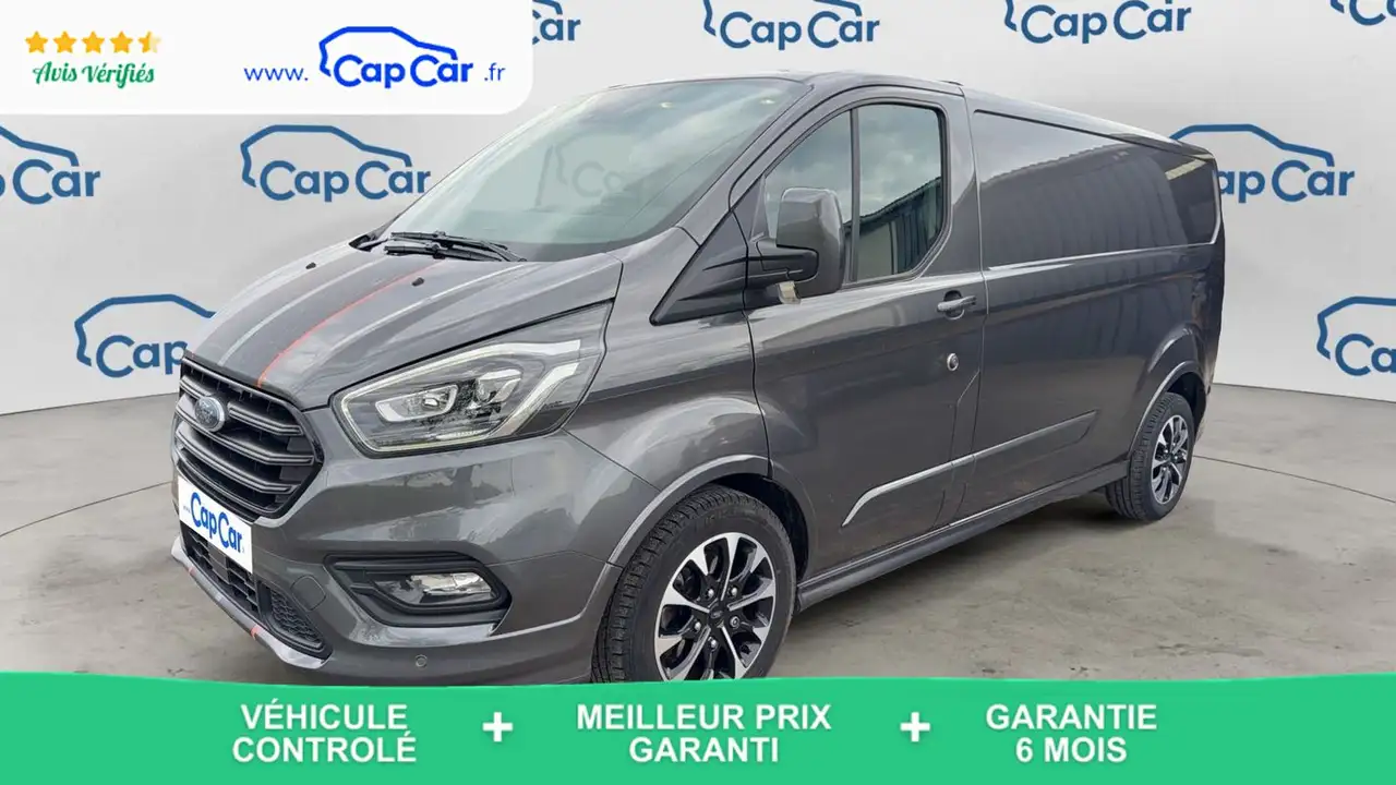Ford Transit Custom 2.0 Ecoblue 185 BVA6 Sport - Première main Automatique — photo 1 of 28