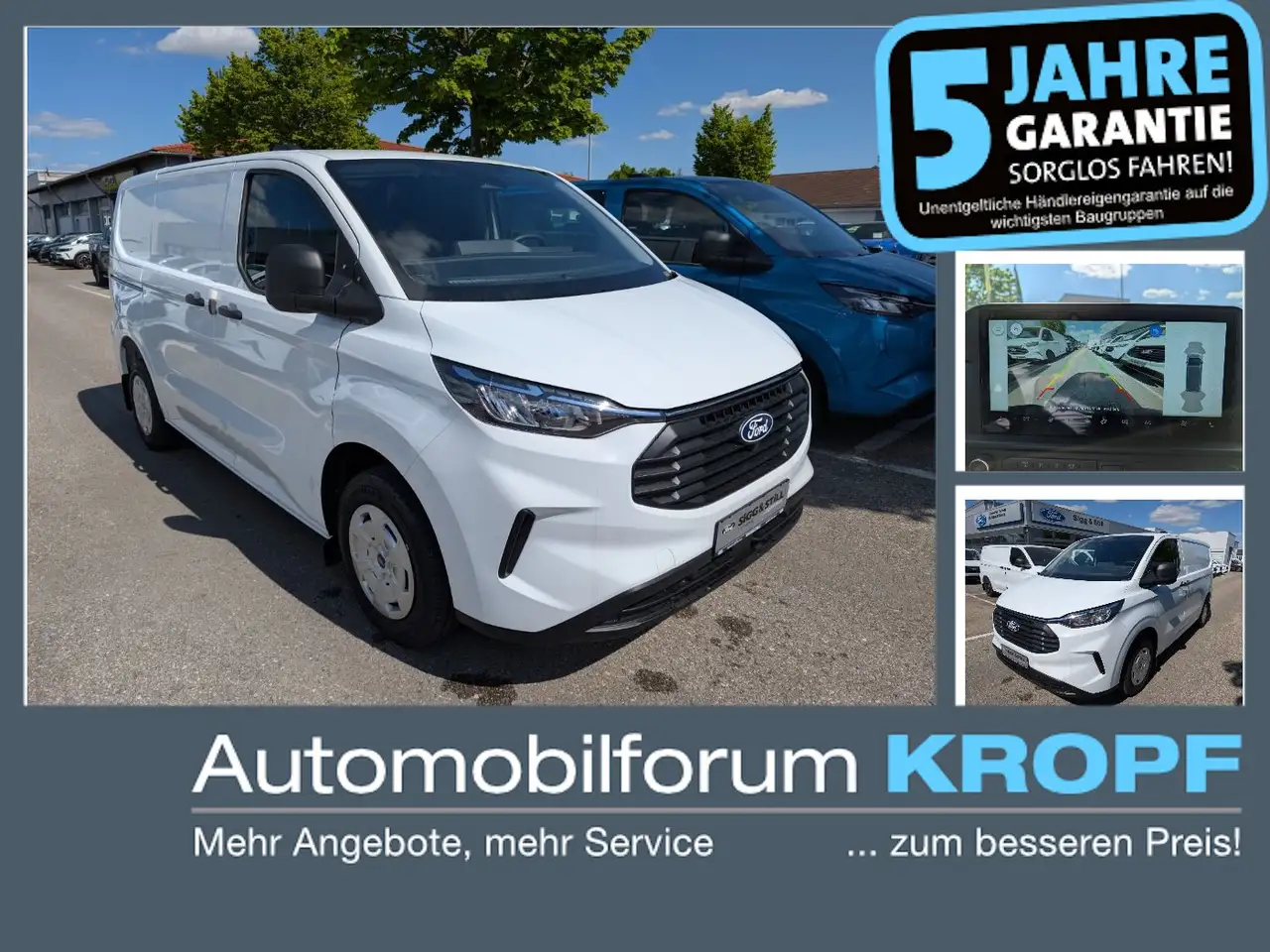 Ford Transit Custom Kasten Trend 320 L1 ACC*PDC*CAM — photo 1 of 15