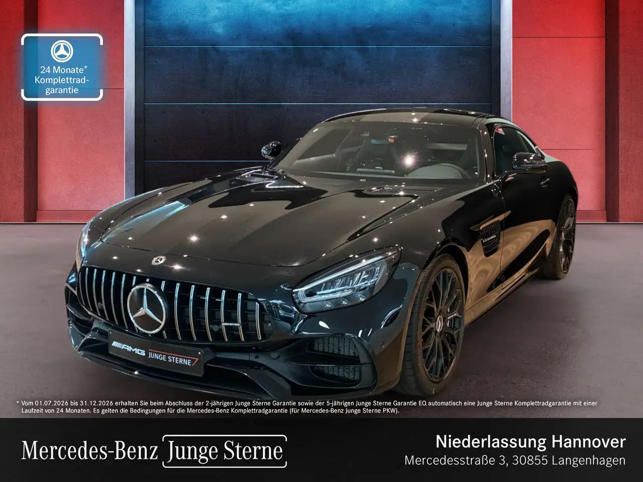 Mercedes-Benz AMG GT Cp. Perf-Sitze Perf-Abgas Burmester Distr. — photo 1 of 15