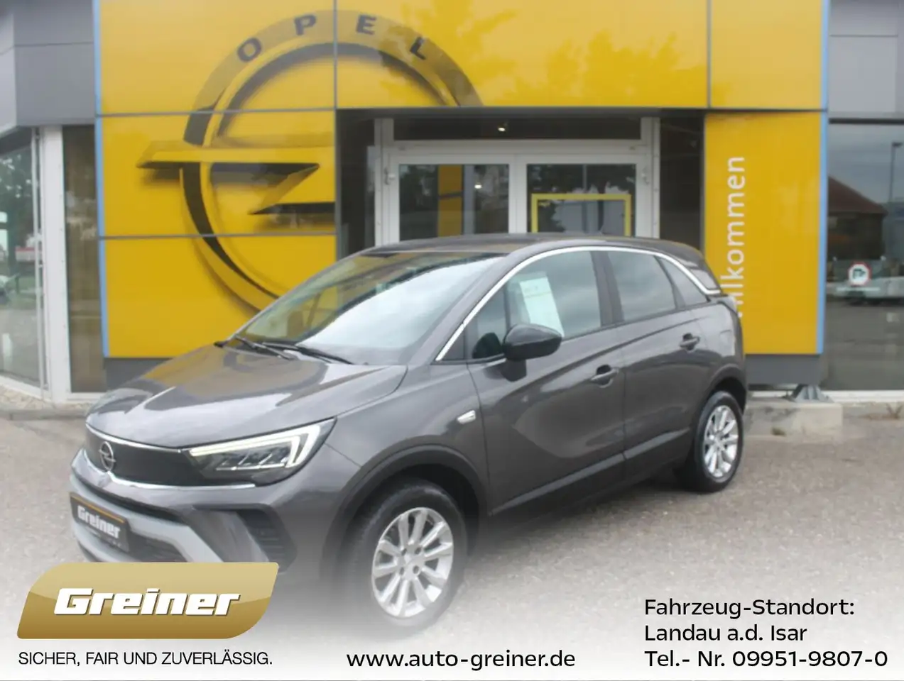 Opel Crossland 1.2 Turbo Elegance AHK|SHZ|LRHZ|PDC|USB — photo 1 of 15