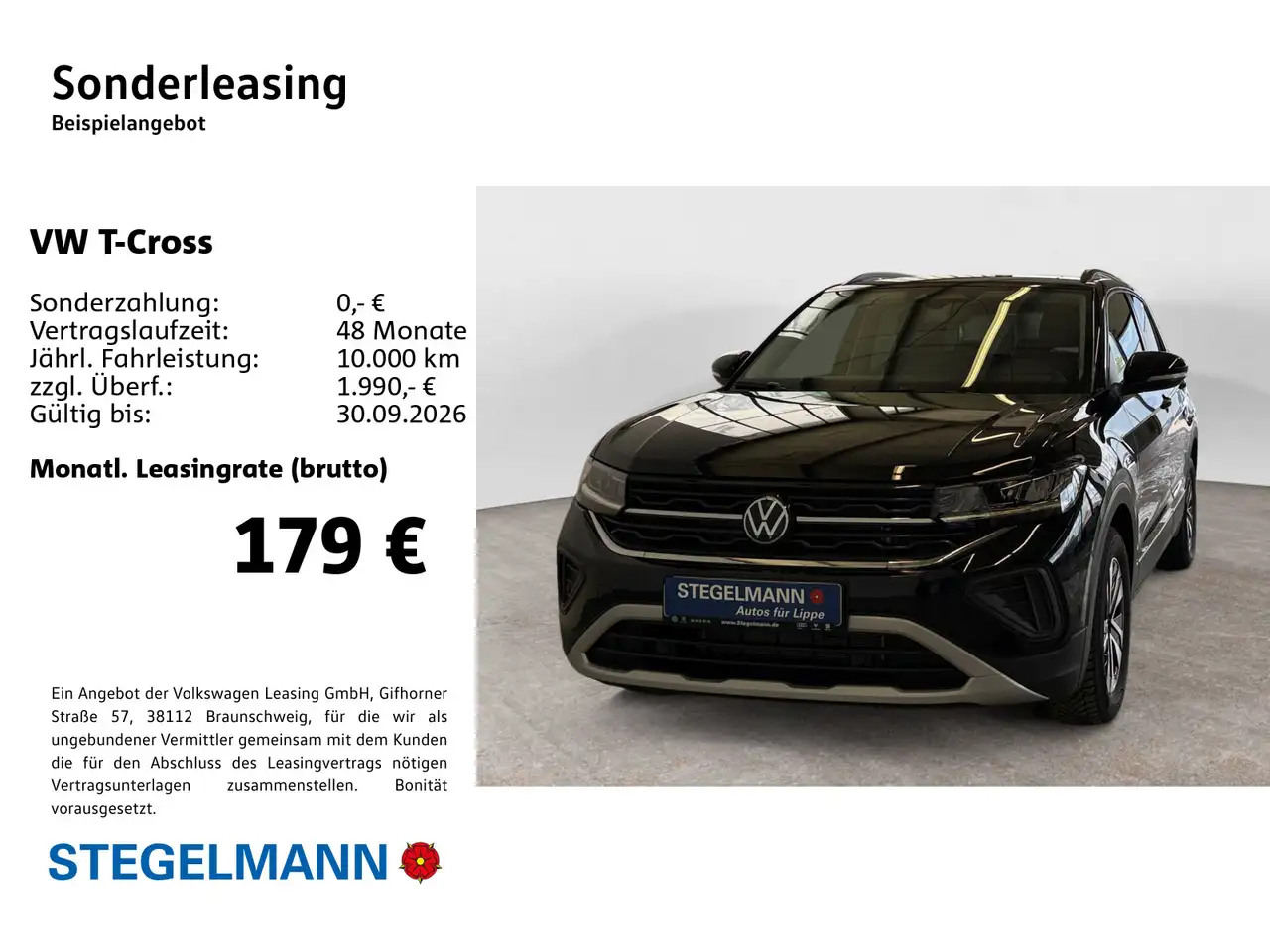 Volkswagen T-Cross 1.0 l TSI 5-Gang Life — photo 1 of 16