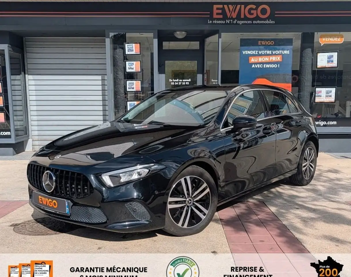 Mercedes-Benz A 220 220D 190ch PROGRESSIVE LINE 8G-DCT BVA CARPLAY CAMERA LED AMBIANCE GARANTIE 6 60 MOIS — photo 1 of 30
