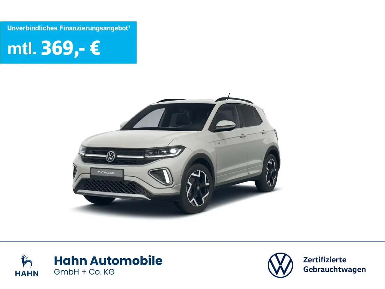 Volkswagen T-Cross 1.5TSI DSG R-Line Matrix Nav AHK CAM ACC — photo 1 of 17