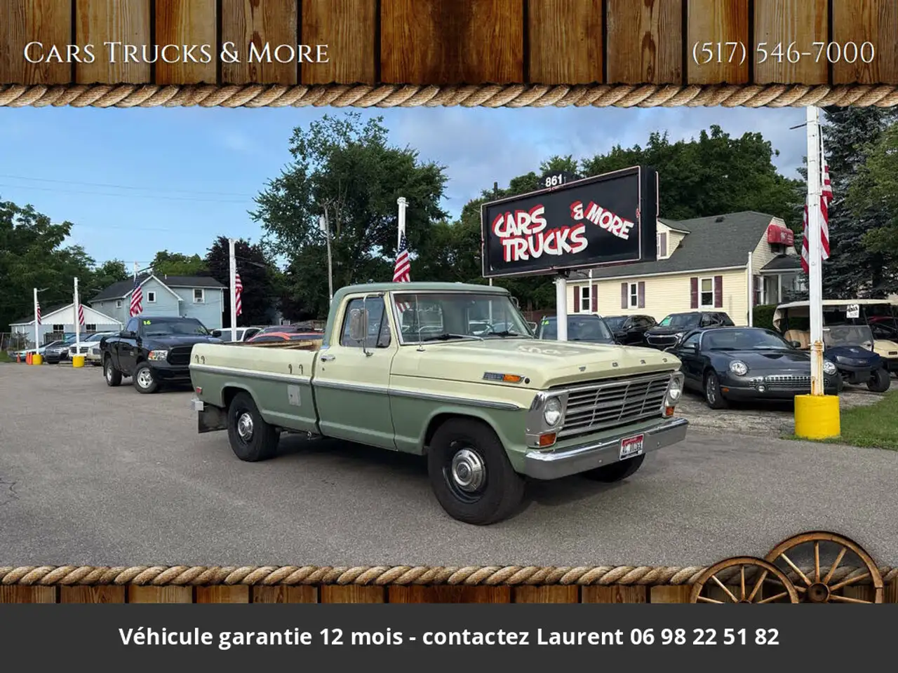 Ford 1969 Pickup 360 CI 215 HP Code Y 4 vitesses Tous compris — photo 1 of 30