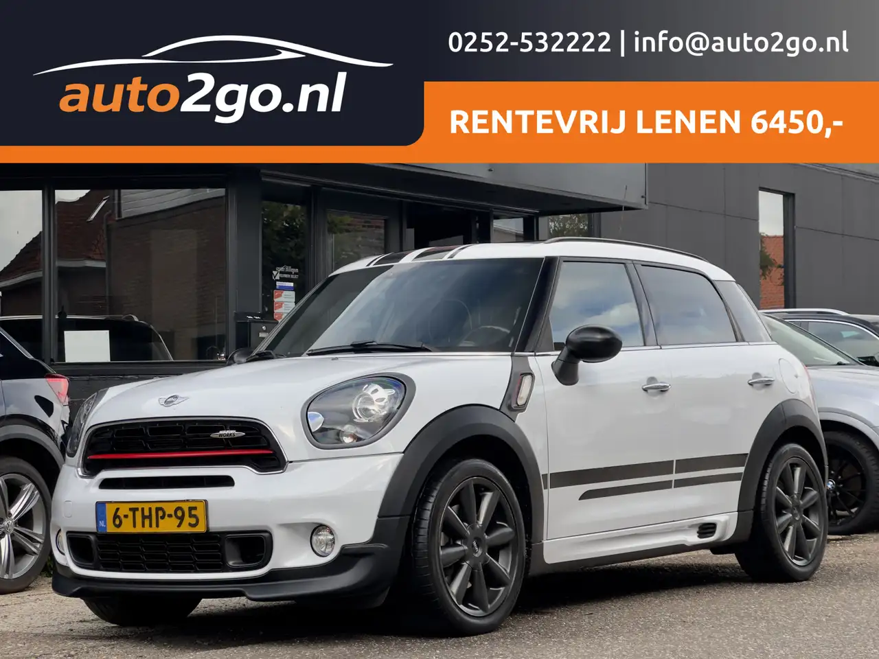 MINI Cooper S Countryman 1.6 WORKS-DESIGN ACTIE! BETAAL NU 50% 6450 DE REST — photo 1 of 28