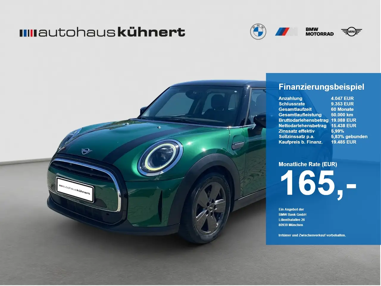 MINI Cooper Classic Trim LED PDC Tempo DAB PDC Klima — photo 1 of 15