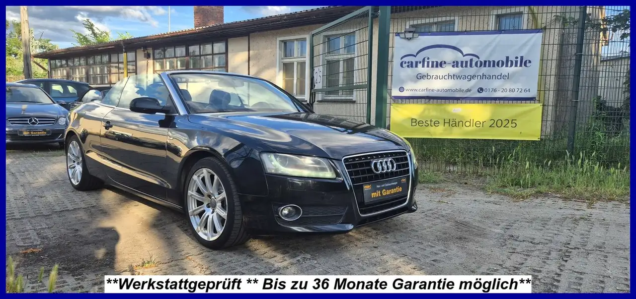 Audi A5 Cabrio 3.2 FSI quattro S-LINE HU:NEU+GARANTIE — photo 1 of 15