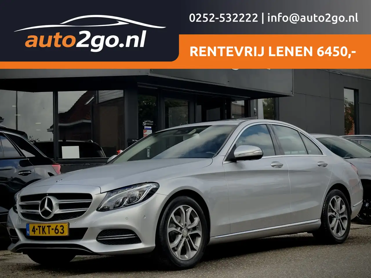 Mercedes-Benz C 180 AUT7 ACTIE! BETAAL NU 50% 6450 DE REST IN 2JAAR RE — photo 1 of 27