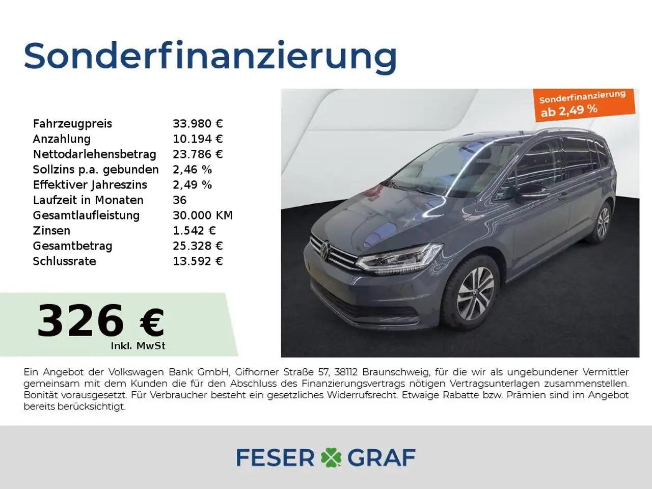 Volkswagen Touran ENERGY 1.5 TSI DSG 7-Sitze RFK AHK Matrix — photo 1 of 11