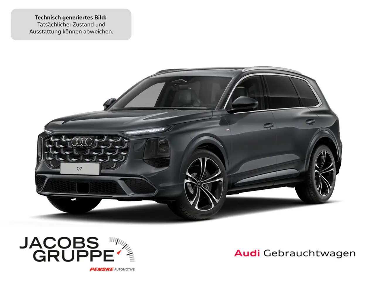 Audi Q7 TDI S-line AHK,Pano,Tech Plus,7 Sitze,B&O,Matrix — photo 1 of 10