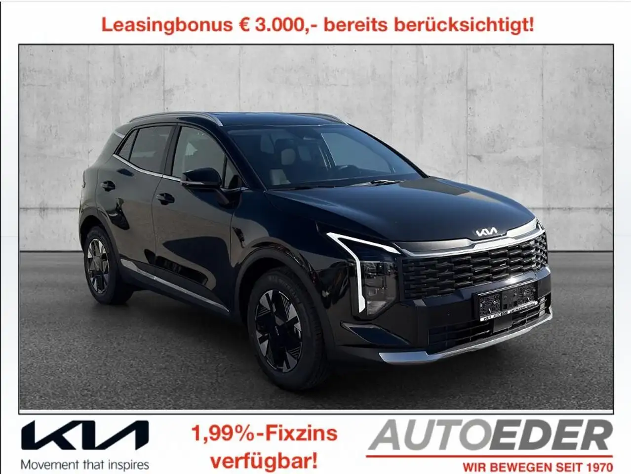 Kia Sportage 1,6 TGDI Silber DCT — photo 1 of 15