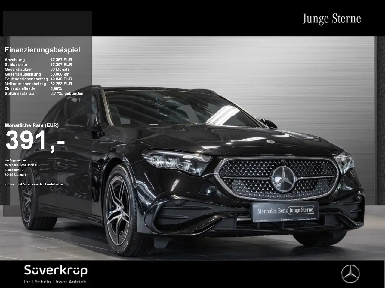 Mercedes-Benz E 200 T , AMG NIGHT AHK DISTR KAMERA PANO SPUR — photo 1 of 26