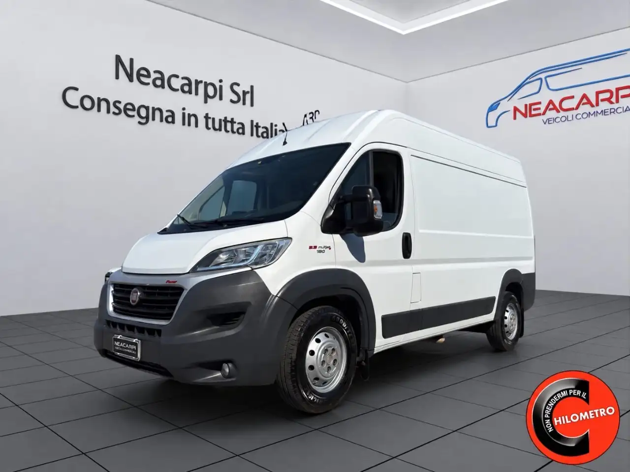 Fiat Ducato 35 MAXI L2H2 2.3 MJT 180 CV E6B-L2H2-PM-TM-SENSORI-POCHISSIMI CHILOMETRI CERTIFICATI- — photo 1 of 15