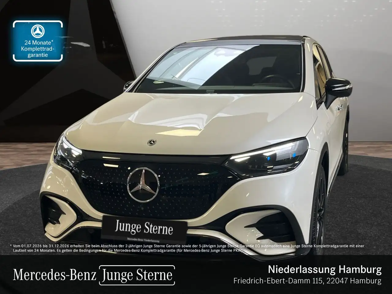 Mercedes-Benz EQE SUV EQE 350 AMG+NIGHT+PANO+360+AHK+BURMESTER+KEYLESS — photo 1 of 21