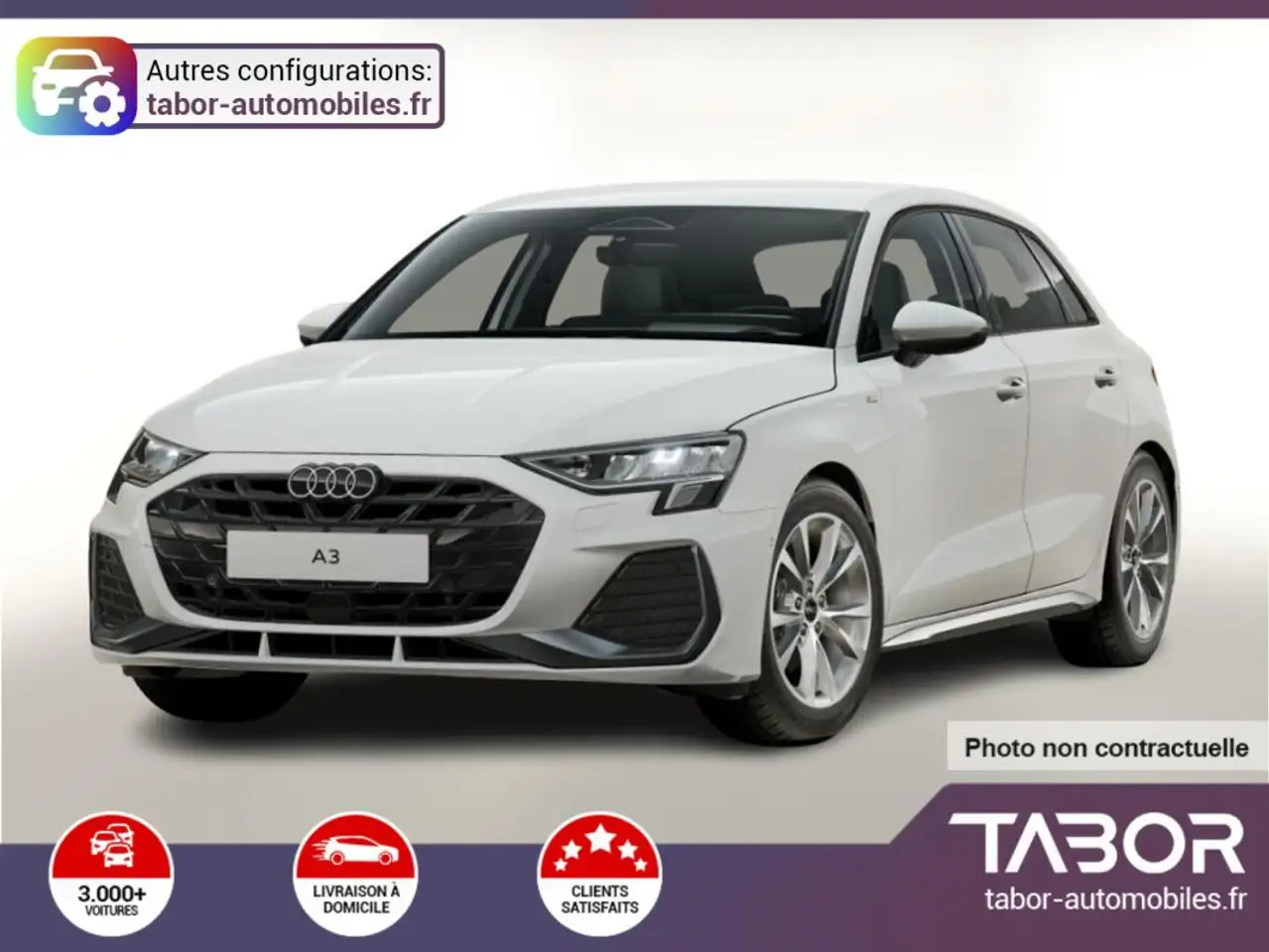 Audi A3 Sportback 150 S line GPS LED Cam ACC — photo 1 of 10