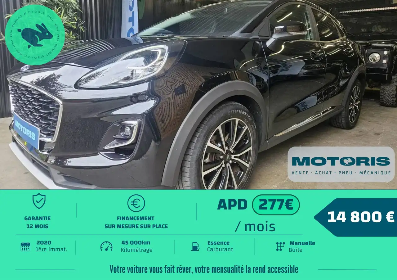 Ford Puma Puma 1.0 EcoBoost Titanium X GARANTIE 12 MOIS — photo 1 of 15