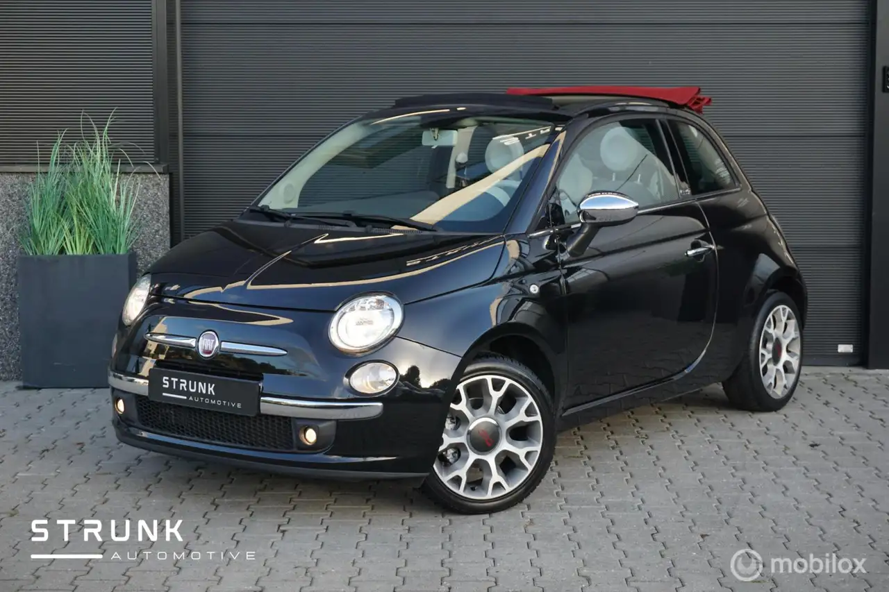 Fiat 500C 0.9 TwinAir Turbo Lounge Cabrio Apple CarPlay Leer — photo 1 of 40